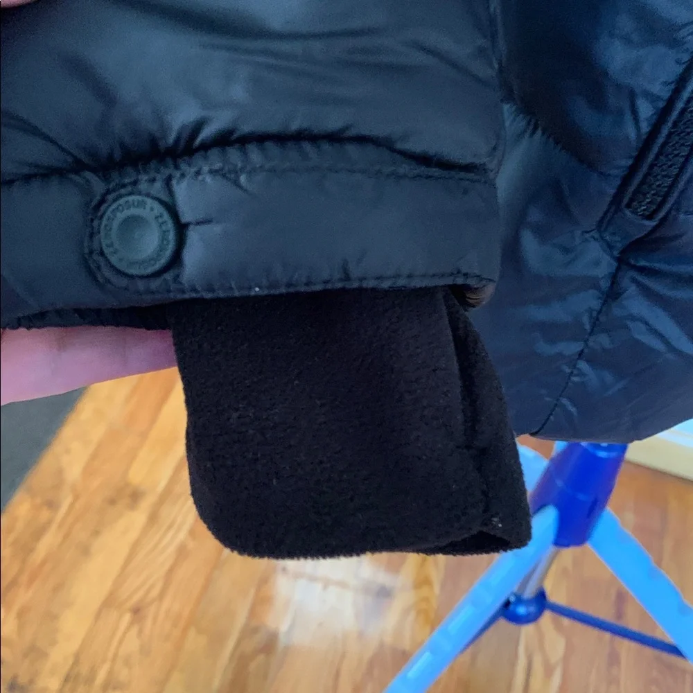 ZeroXposur Black Puffer Jacket with Tan Faux Fur Hood - Picture 4 of 12